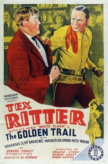 Постер The Golden Trail 1940