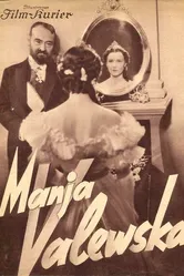 Маня Валевска 1936 постер
