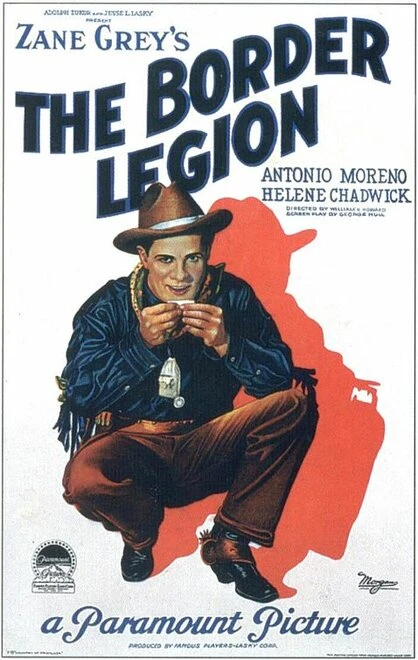 Постер The Border Legion 1924