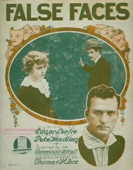 Постер Ненастоящие лица 1919