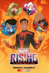 Восход Marvel: Игра с огнём 2019 постер