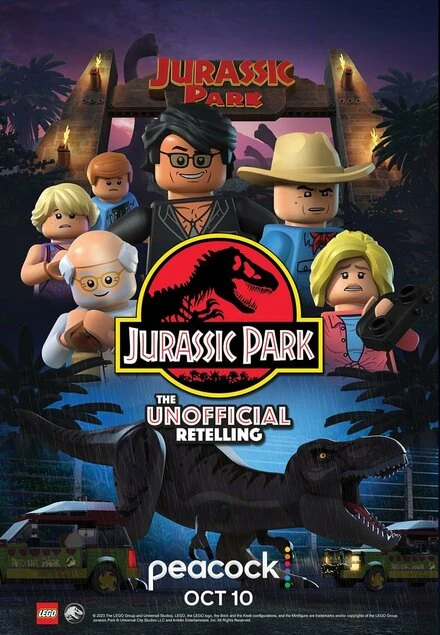 Постер LEGO Jurassic Park: The Unofficial Retelling