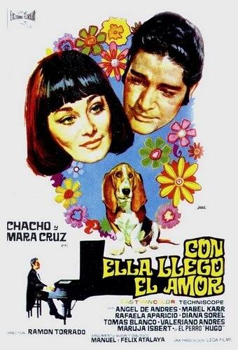 Постер Con ella llegó el amor