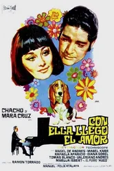 Con ella llegó el amor постер