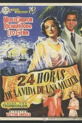 24 часа из жизни женщины 1952 постер