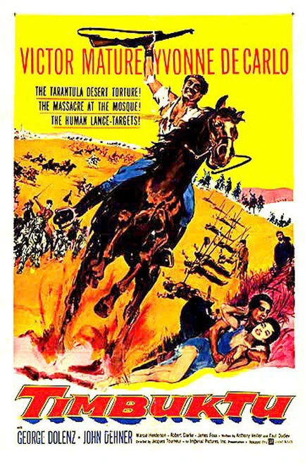 Постер Тимбукту 1958