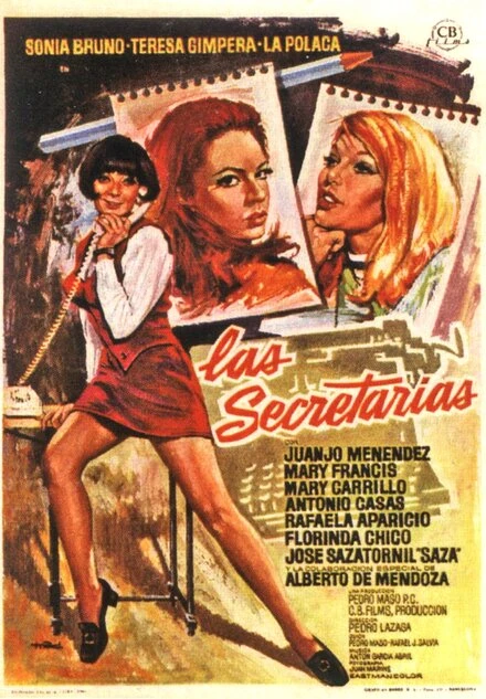 Постер Секретарша 1969