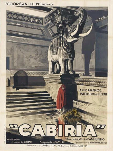Постер Кабирия 1914