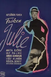 Фрёкен Юлия 1951 постер