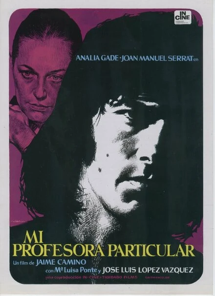 Постер Моя частная учительница 1973