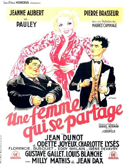 Постер Une femme qui se partage