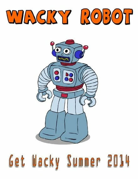 Постер Wacky Robot