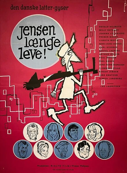 Постер Jensen længe leve