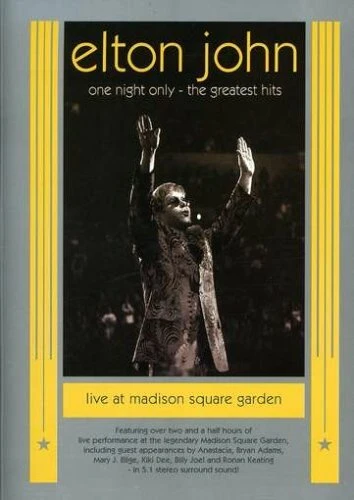 Постер Elton John: Greatest Hits Live