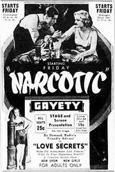 Наркотики 1933 постер