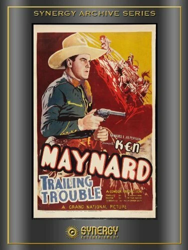 Постер Trailing Trouble 1930