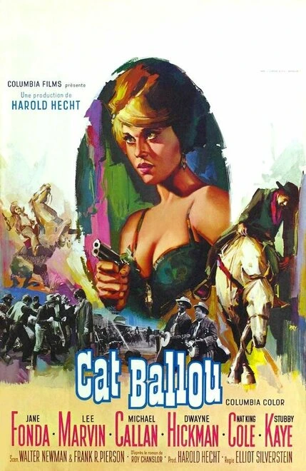 Постер Кэт Баллу 1965