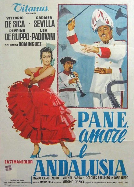Постер Хлеб, любовь и Андалузия 1958