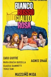 Бело-красно-жёлтая  роза 1964 постер