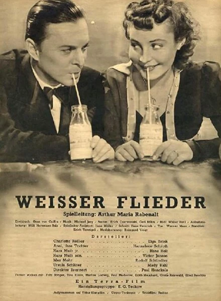 Постер Weißer Flieder