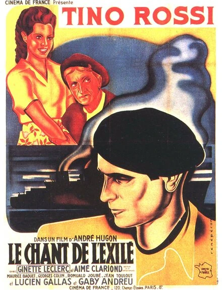 Постер Песнь изгнанника 1943