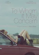 To Whom It May Concern 2016, США постер