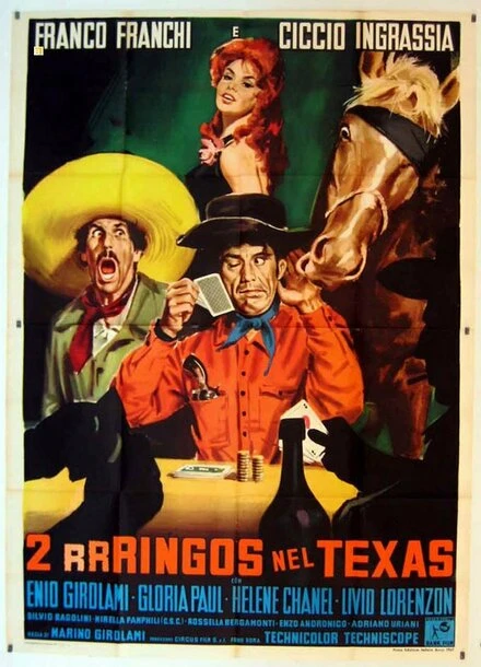 Постер Due rrringos nel Texas