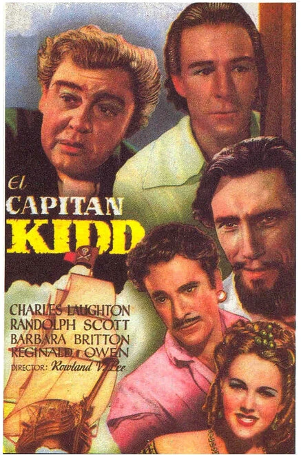Постер Капитан Кидд 1945