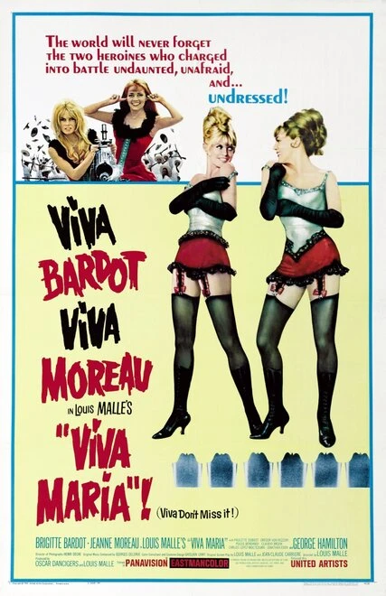 Постер Вива, Мария! 1965