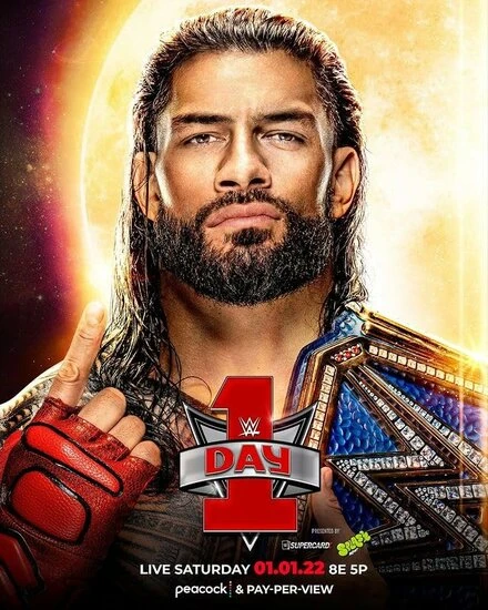 Постер WWE День первый 2022