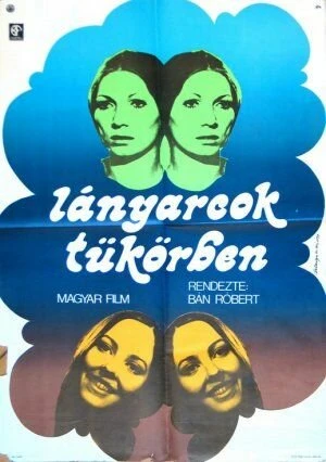 Постер Lányarcok tükörben