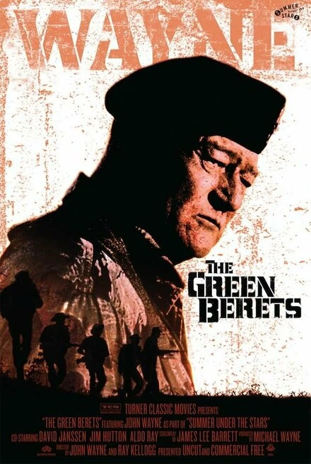 Постер Зеленые береты 1968