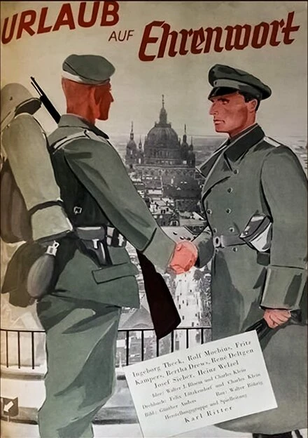 Постер Отпуск на честное слово 1938