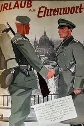Отпуск на честное слово 1938 постер