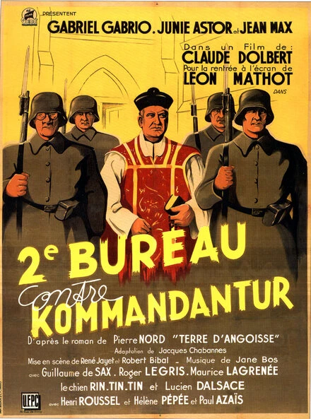 Постер Второй отдел против комендатуры 1939