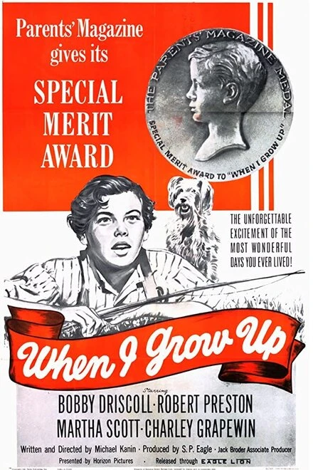 Постер When I Grow Up 1951