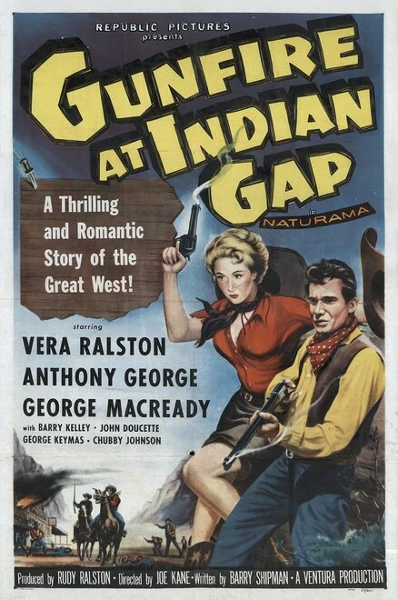 Постер Gunfire at Indian Gap