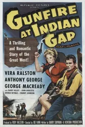 Gunfire at Indian Gap постер