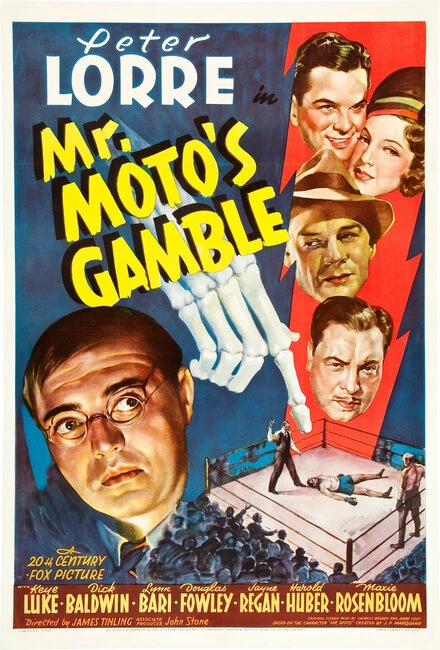 Постер Азартная игра мистера Мото 1938