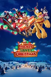 Mickey Saves Christmas постер