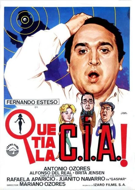 Постер ¡Qué tía la C.I.A.!