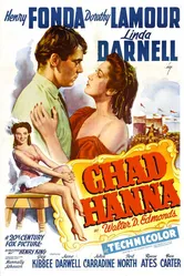 Чад Ханна 1940 постер