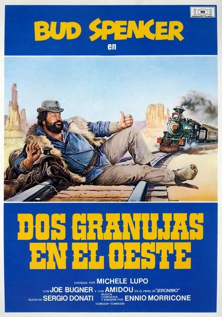 Постер Бадди едет на запад 1981
