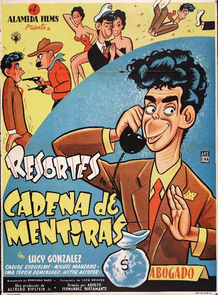 Постер Cadena de mentiras