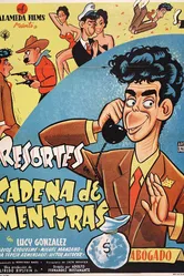 Cadena de mentiras постер
