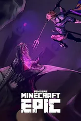 Minecraft Epic постер