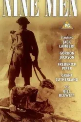 Девять мужчин 1943 постер