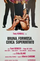 Bruna, formosa, cerca superdotato постер
