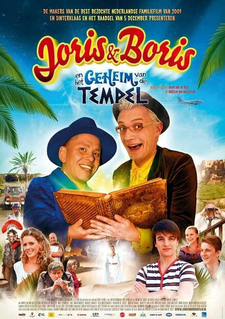 Постер Joris en Boris en het geheim van de tempel