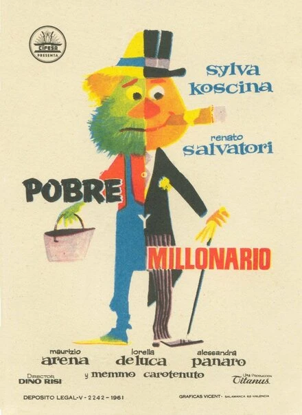 Постер Миллионеры — бедняки 1959
